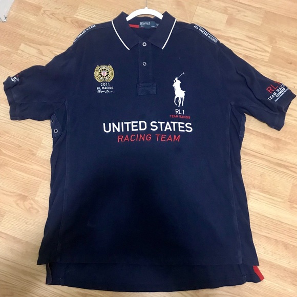 Usa Ralph Polo Racing 2011 Shirt Team Lauren fYbyv76g